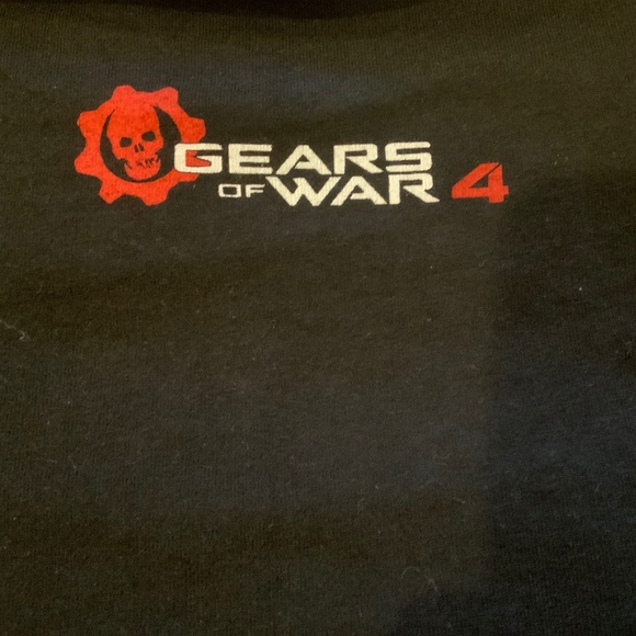 Gears Of War 4 I Shall Hold My Place In The Machine T-Shirt Black/Red Size XL - Picture 4 of 5